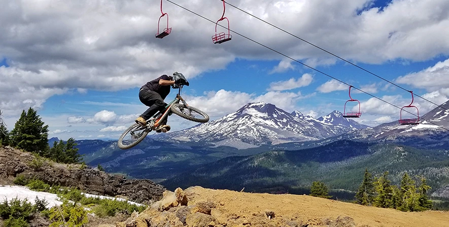 Mt bachelor downhill bike park on sale