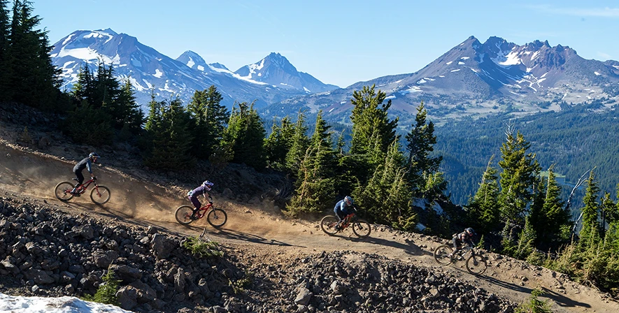 Sunrise ski resort online mountain biking