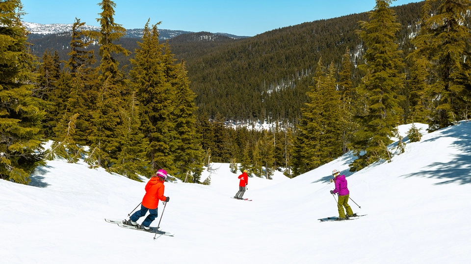 Group lesson at Mt. Bachelor